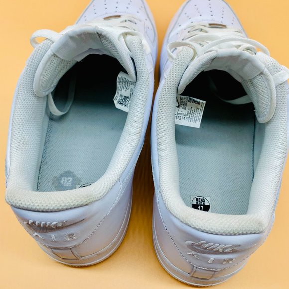 Nike Air Force 1 Low '07 Triple White  - Size 17 - Picture 5 of 7